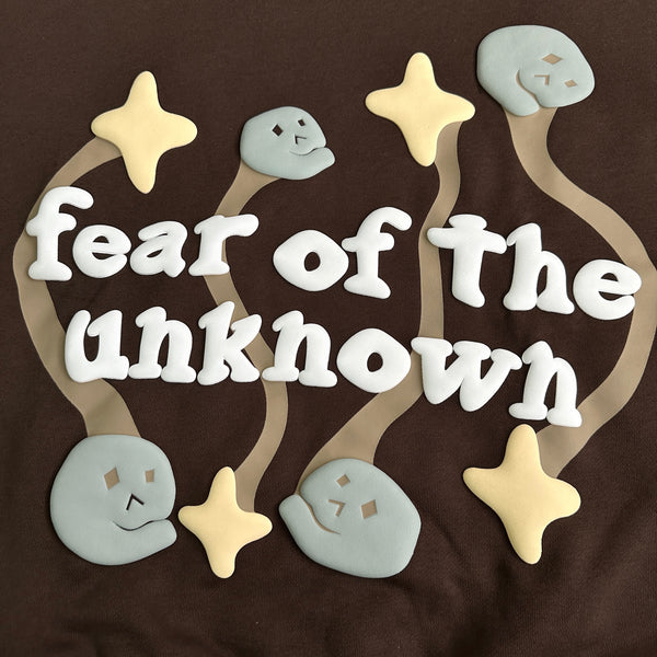 BPM BROWN FEAR OF THE UNKNOWN HOODIE