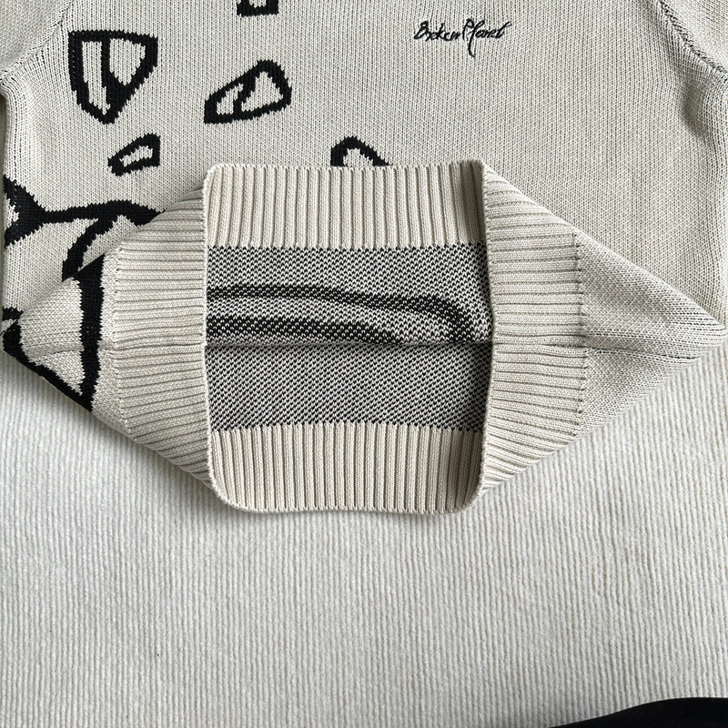 BPM BONE WHITE CREWNECK