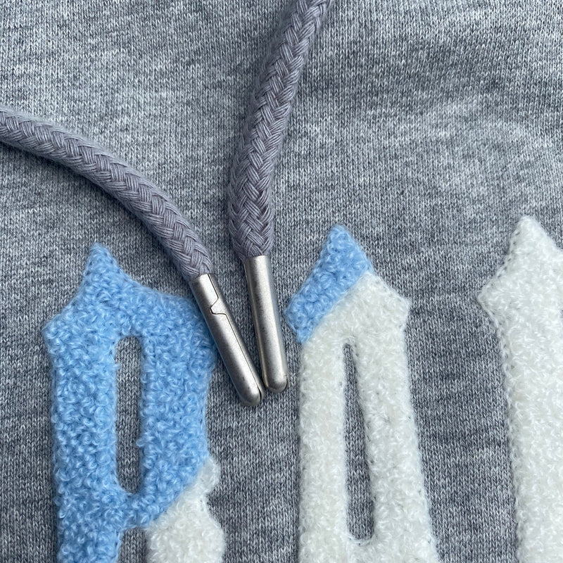 TS CHENILLE DECODED TRACKSUIT - GREY ICE FLAVOUR