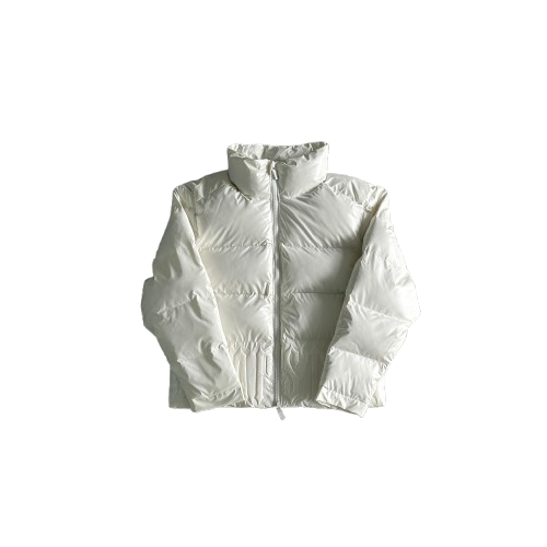 Irongate Embossed Puffer - White