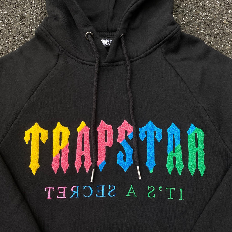 TS TRACKSUIT - BLACK RAINBOW