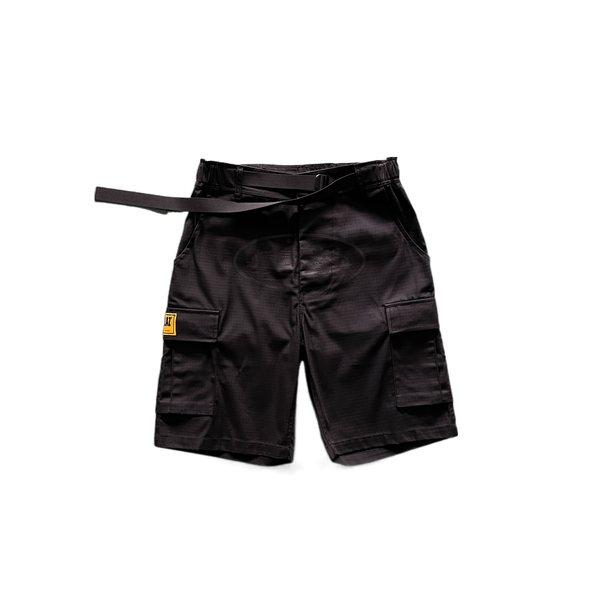 CARGO SHORTS - TRIPLE BLACK - Fast Delivery