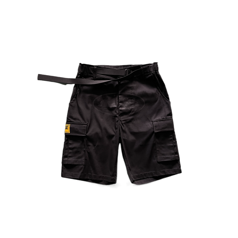 CARGO SHORTS - TRIPLE BLACK - Fast Delivery