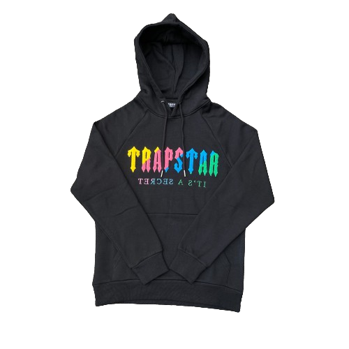 TS FULL TRACKSUIT - BLACK RAINBOW - FAST DELIVERY