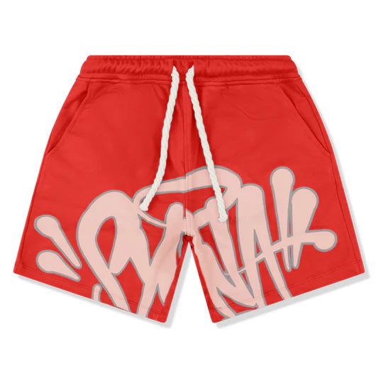 Syna T-shirt & Shorts Set - Red Logo