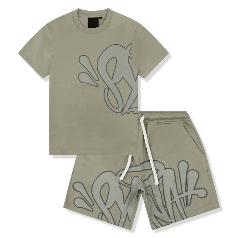 Syna T-shirt & Shorts Set - Army Green