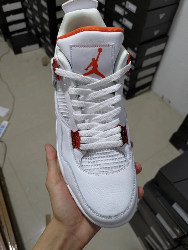 AJ4 Metallic Red