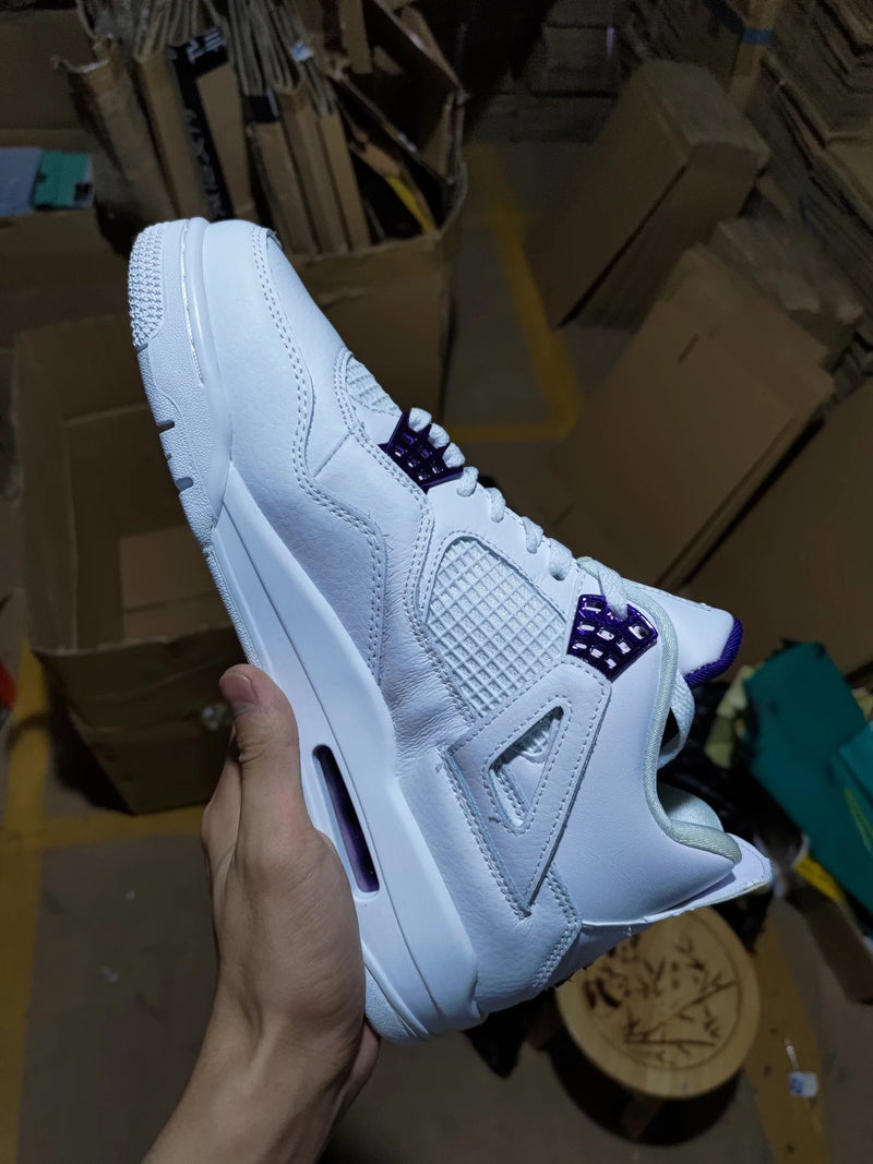 AJ4 Metallic Purple