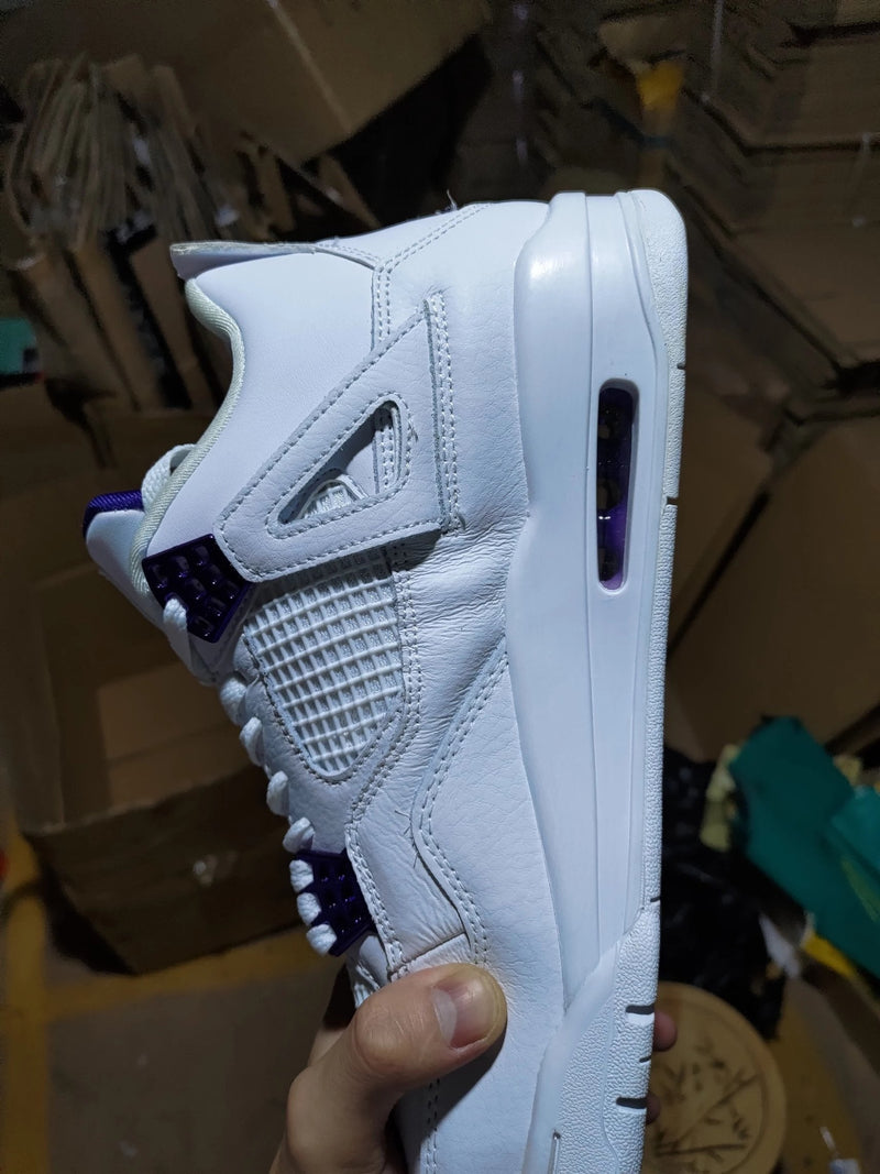 AJ4 Metallic Purple